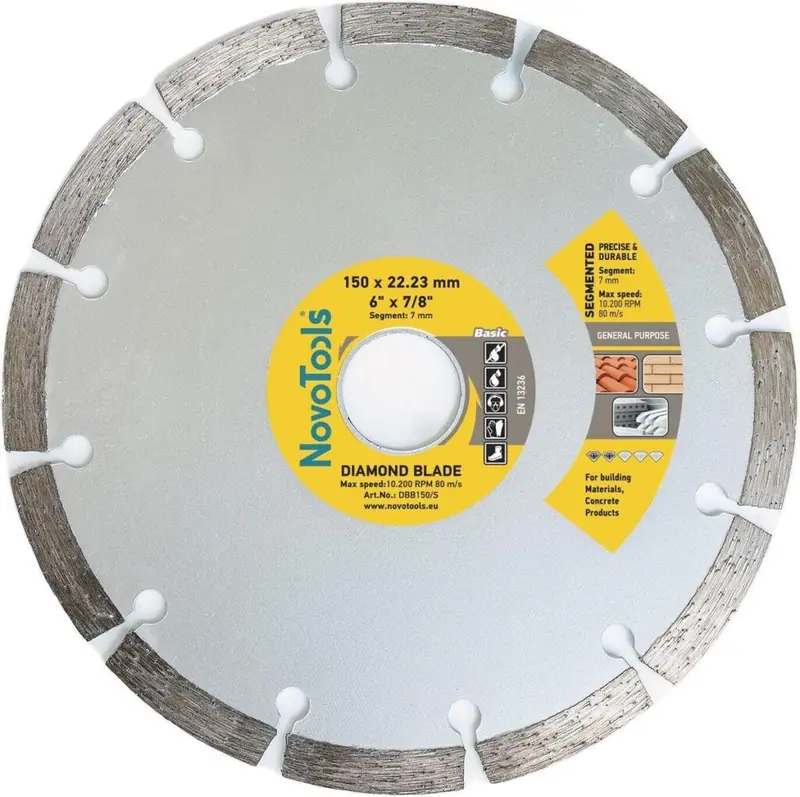 Tarcza diamentowa tnąca NovoTools Ø150×7