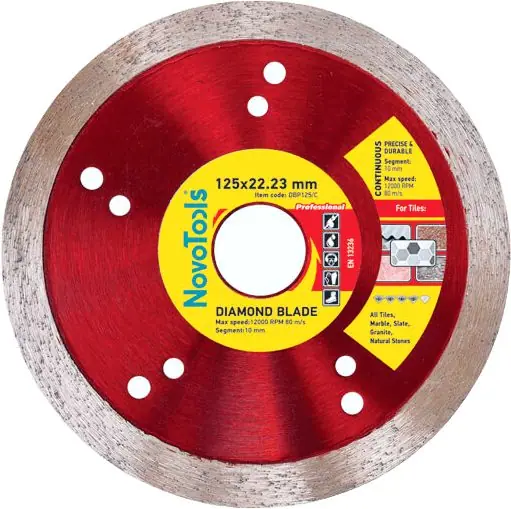 Tarcza diamentowa tnąca NovoTools Ø125×10