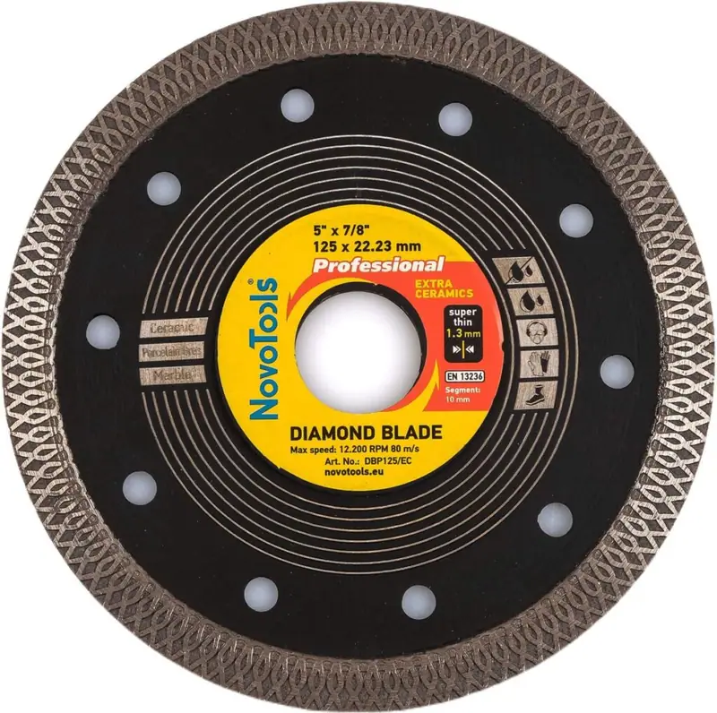 Tarcza diamentowa tnąca NovoTools Ø125×10