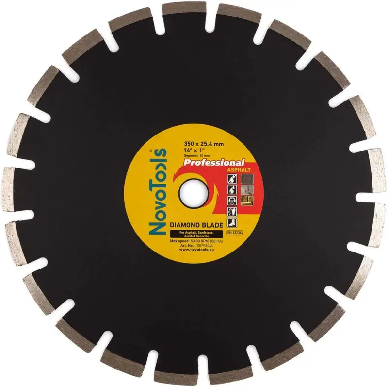 Tarcza diamentowa tnąca NovoTools Ø350×10