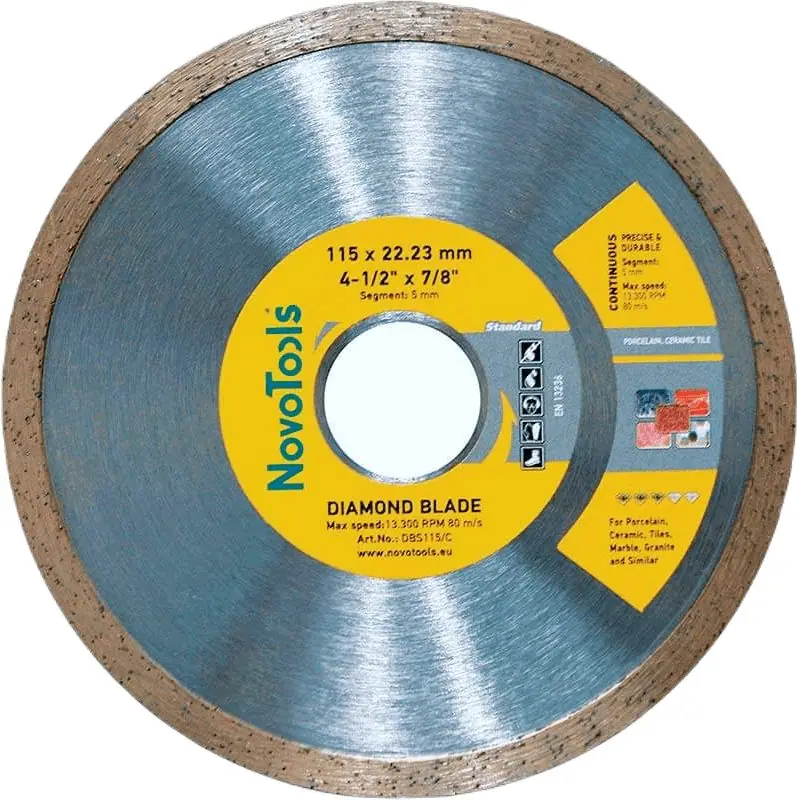Tarcza diamentowa tnąca NovoTools Ø115×5