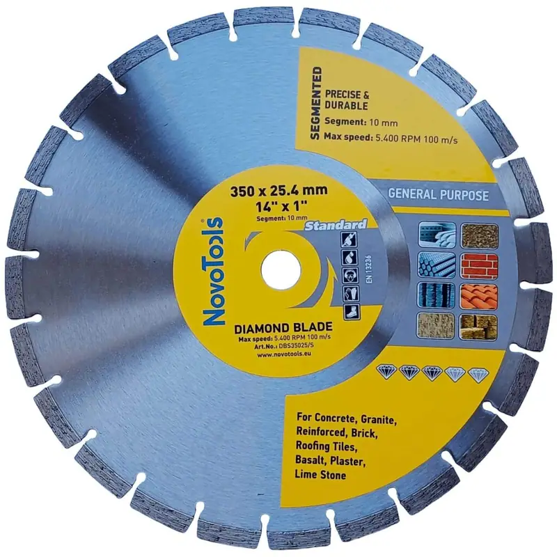 Tarcza diamentowa tnąca NovoTools Ø350×10