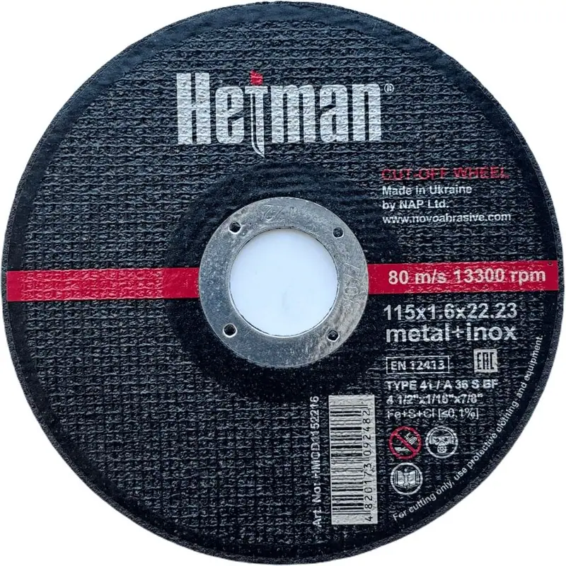 Trennscheibe Hetman Ø115×1.6