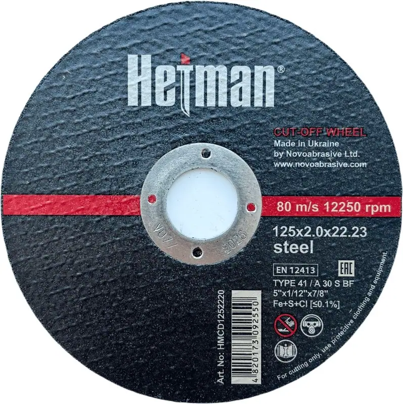 Trennscheibe Hetman Ø125×2