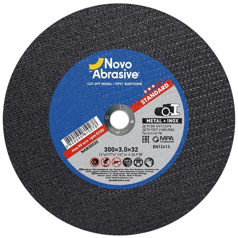Trennscheibe NovoAbrasive Ø300×3