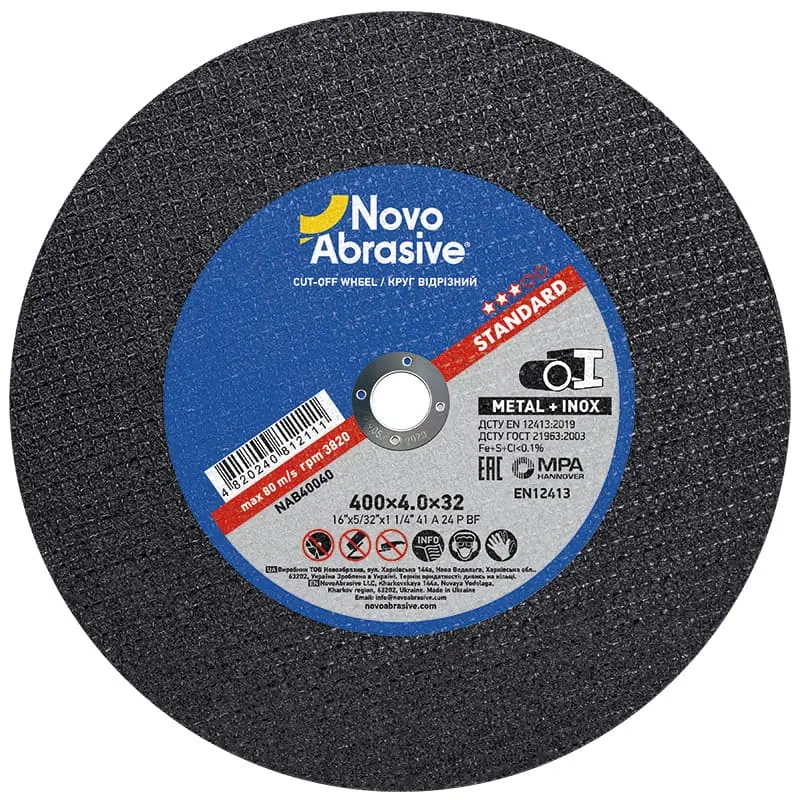 Trennscheibe NovoAbrasive Ø400×4