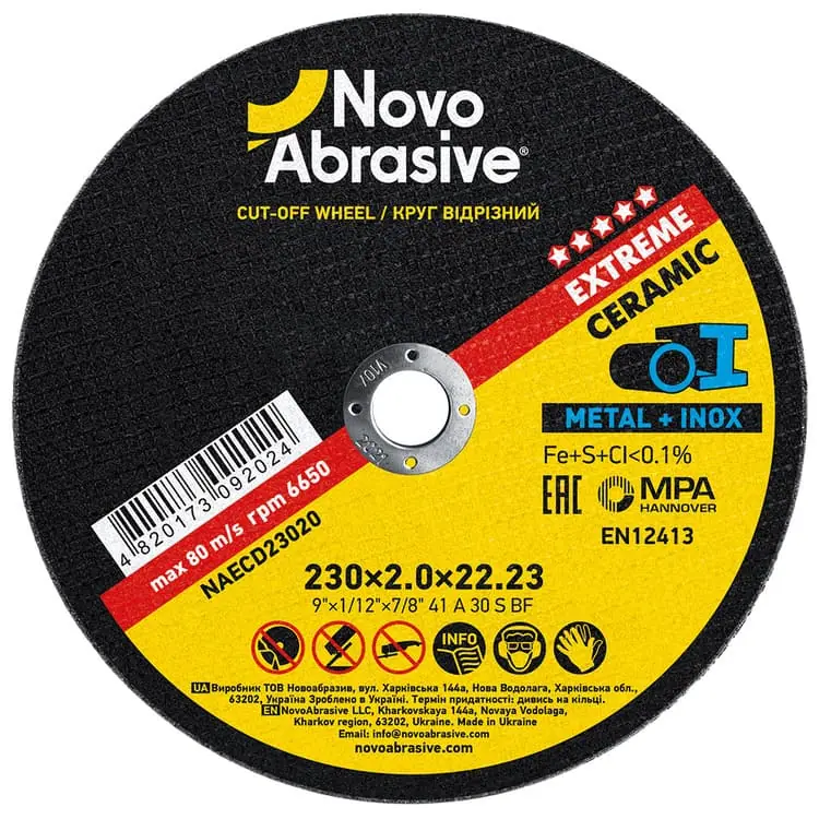 Trennscheibe NovoAbrasive Ø230×2