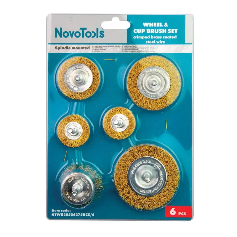 Szczotka druciana NovoTools Ø75