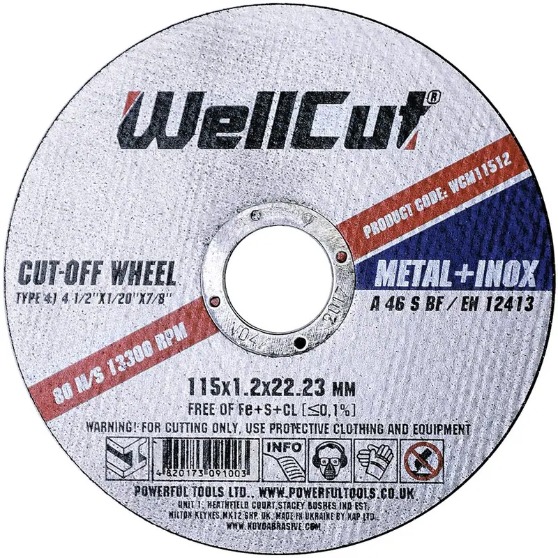 Trennscheibe Wellcut Ø115×1.2
