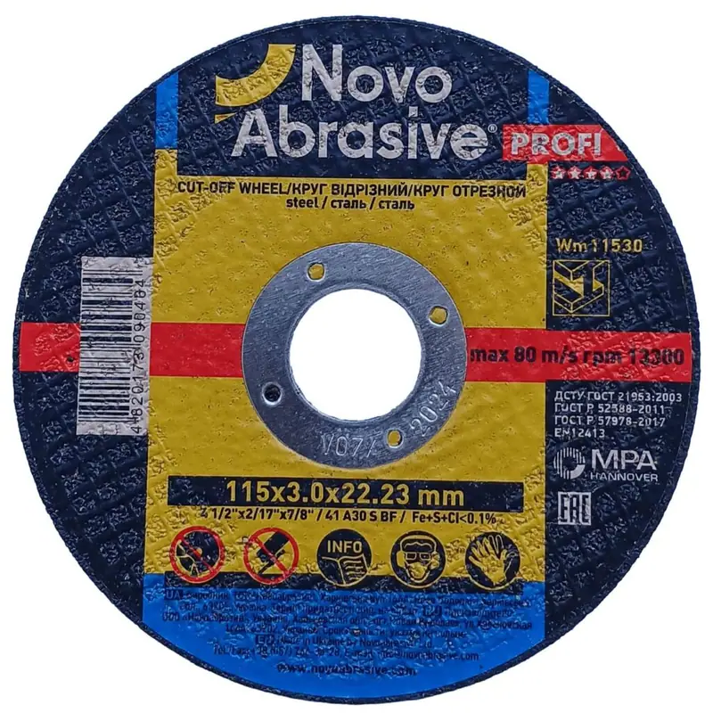 Trennscheibe NovoAbrasive Ø115×2.5
