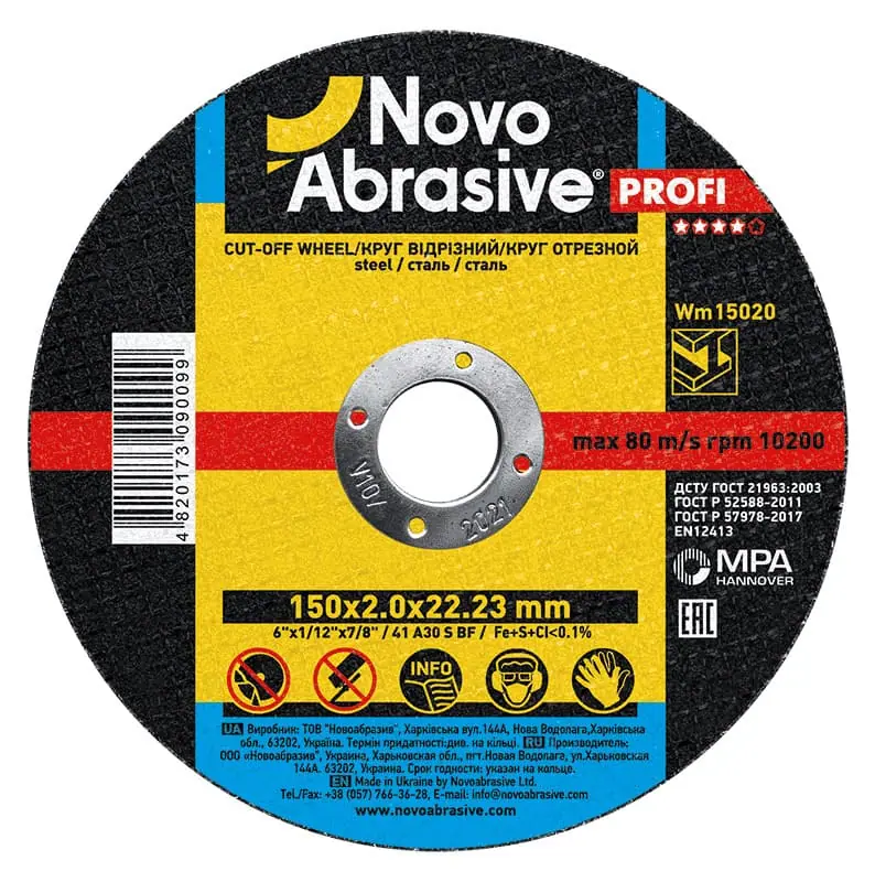 Trennscheibe NovoAbrasive Ø150×2
