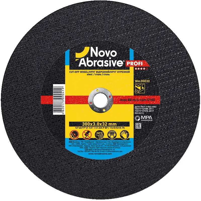 Trennscheibe NovoAbrasive Ø300×3