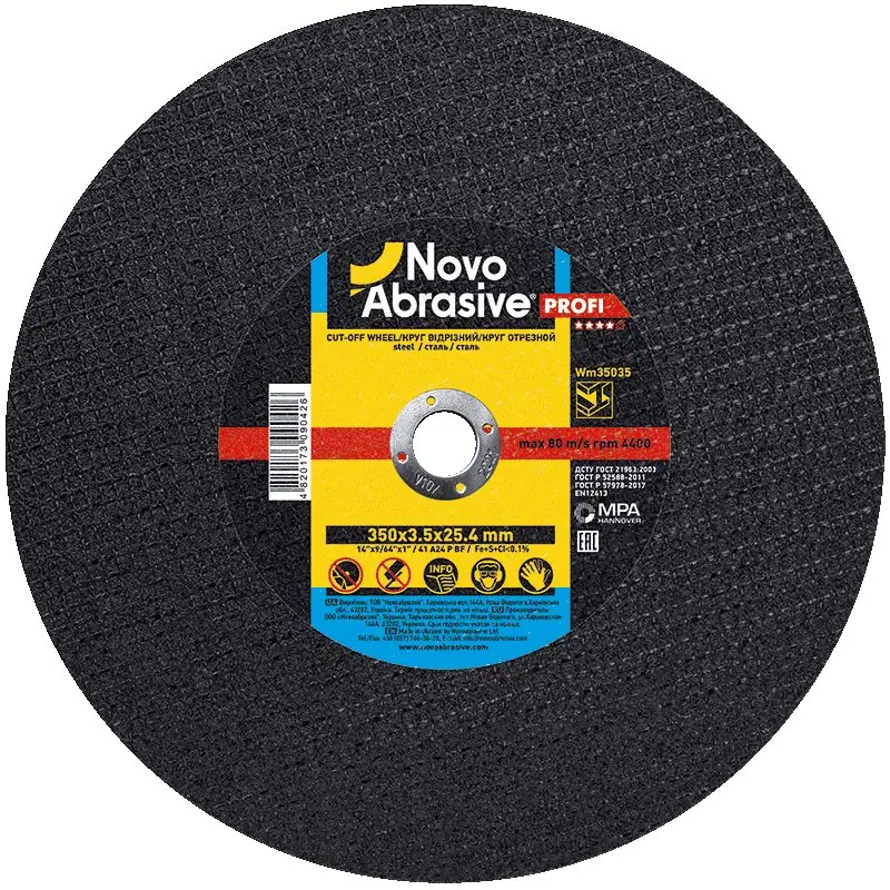 Trennscheibe NovoAbrasive Ø350×3.5