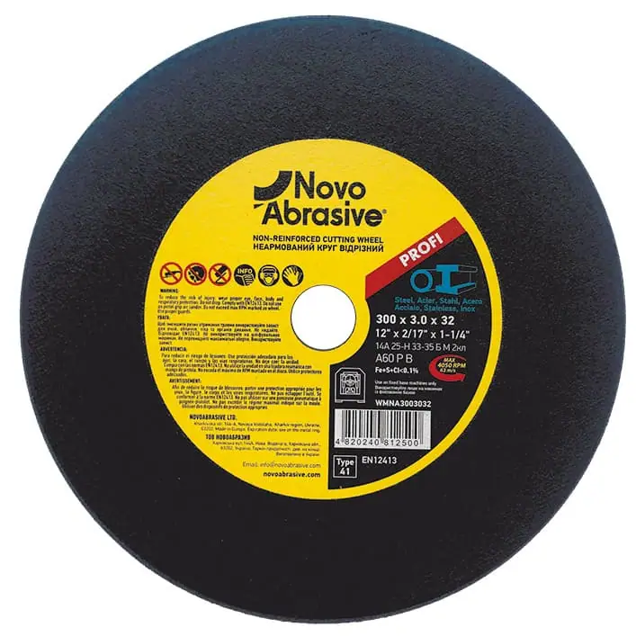 Trennscheibe NovoAbrasive Ø300×3