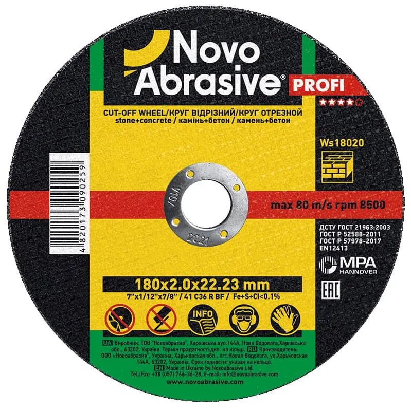 Trennscheibe NovoAbrasive Ø180×2